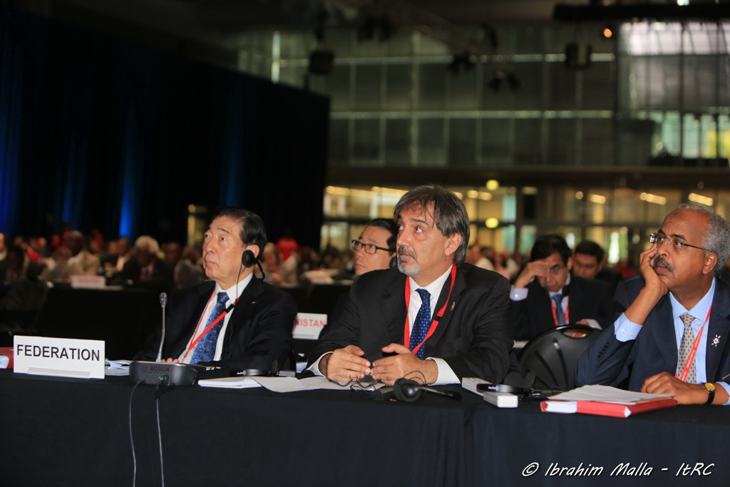 FRANCESCO ROCCA ELETTO VICE PRESIDENTE FICR NEL NOVEMBRE 2013 A SYDNEY