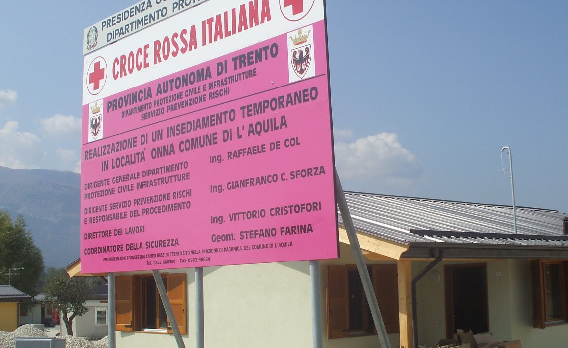 L’AQUILA: IL BILANCIO DI FRANCESCO ROCCA AD UN ANNO DAL SISMA