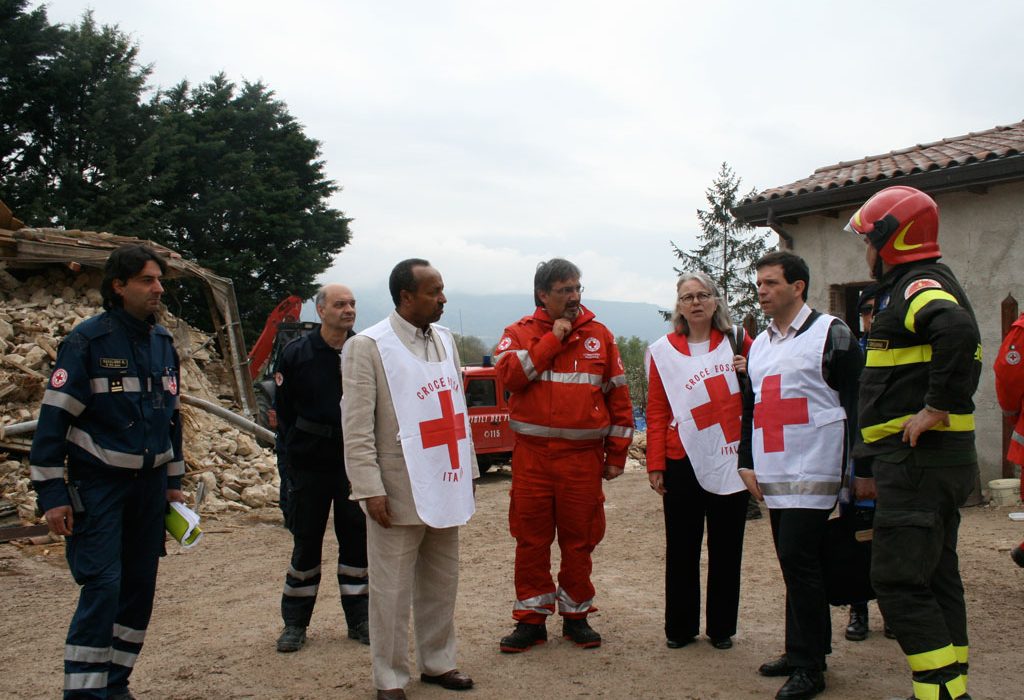 L’AQUILA, 6 APRILE: IL RICORDO DEL TERREMOTO DEL 2009, LA RISPOSTA DELLA CROCE ROSSA