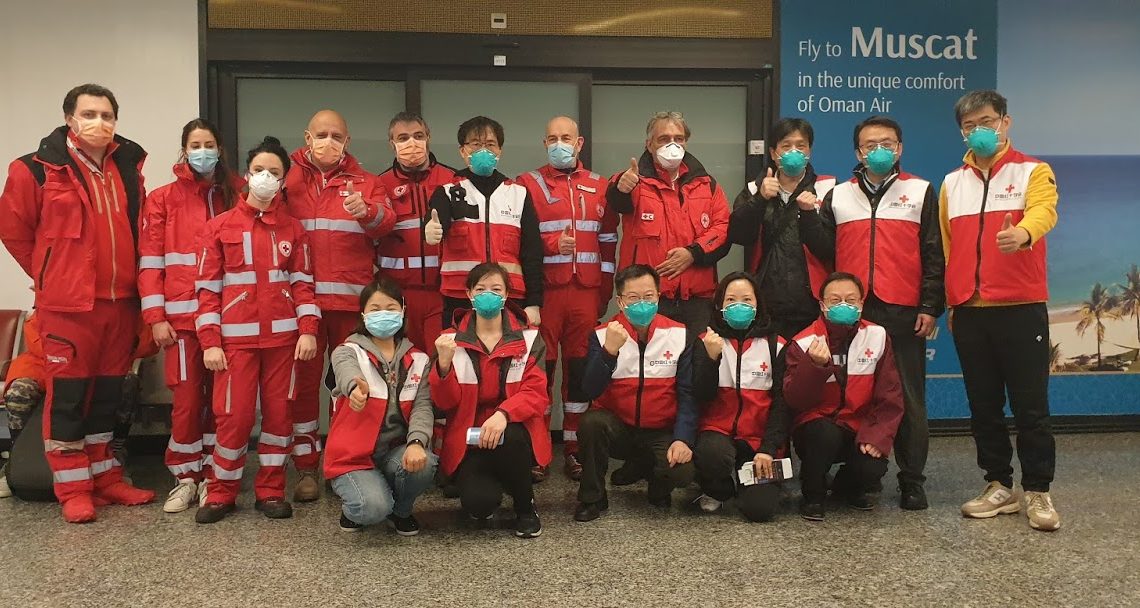 L’ONORE DI POTER DIRE GRAZIE ALLA “PRIMA LINEA” DELLA CROCE ROSSA