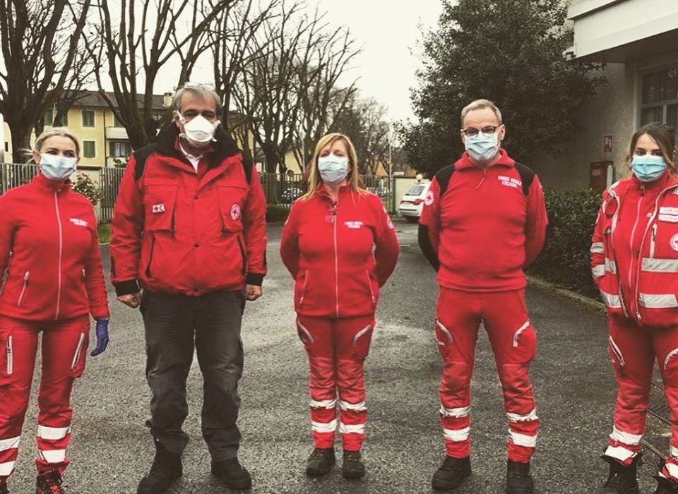 L’ONORE DI POTER DIRE GRAZIE ALLA “PRIMA LINEA” DELLA CROCE ROSSA